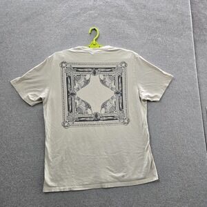 Born X Raised x Supply Men Shirt XL Beige Logo Collab Short Sleeve READ